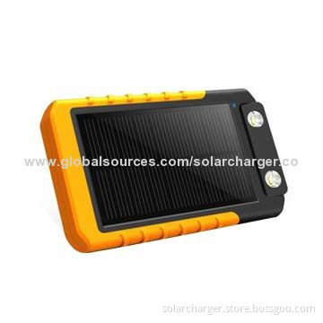 Solar mobile phone battery